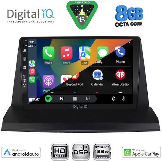 Digital IQ Ηχοσύστημα Αυτοκινήτου για Lexus NX 2014-2022 (Bluetooth/USB/WiFi/GPS/Apple-Carplay/Android-Auto) με Οθόνη Αφής 9"