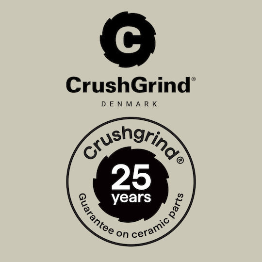 CrushGrind Χειροκίνητος Μύλος Αλατιού 12cm