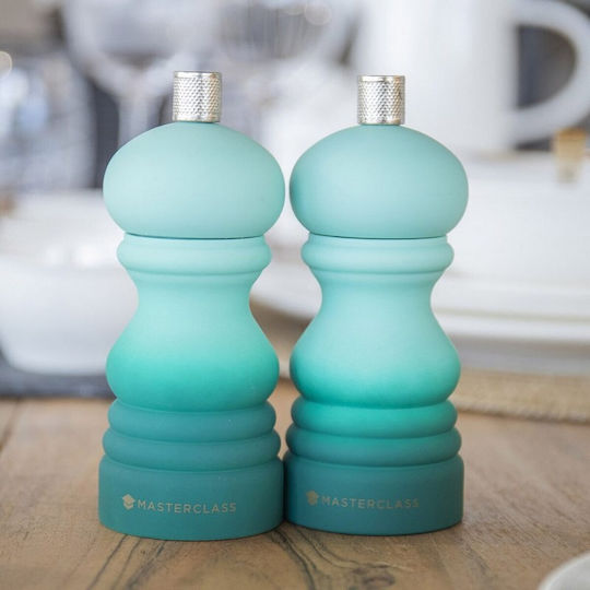 Kitchen Craft Masterclass Χειροκίνητος Μύλος Μπαχαρικών σε Πράσινο Χρώμα