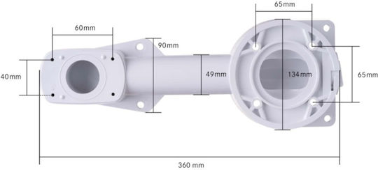 Manual Small Toilet Splash Standard