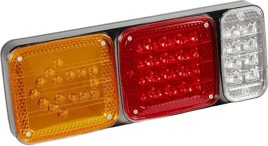 GloboStar Set Trailer Lights LED Waterproof with Screws 24V 2 Pieces