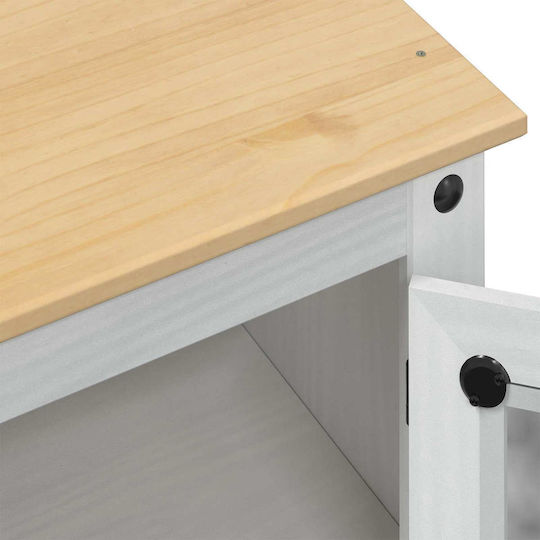 vidaXL Πάγκος χωρίς Νιπτήρα Μ50xΒ40xΥ185cm Λευκό