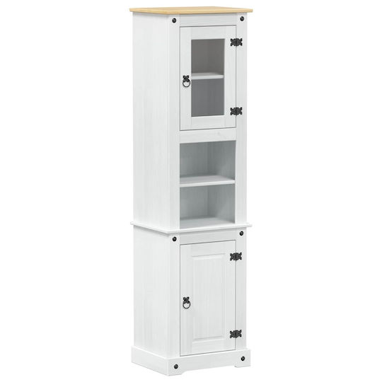 vidaXL Πάγκος χωρίς Νιπτήρα Μ50xΒ40xΥ185cm Λευκό