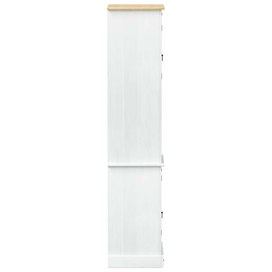 vidaXL Πάγκος χωρίς Νιπτήρα Μ50xΒ40xΥ185cm Λευκό