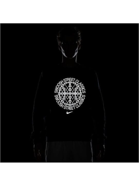 Standard Issue Dri-FIT Men's Sweatshirt Black Heather Pale Ivory