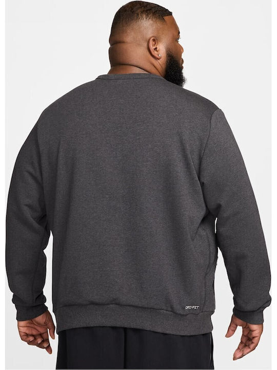 Standard Issue Dri-FIT Men's Sweatshirt Black Heather Pale Ivory