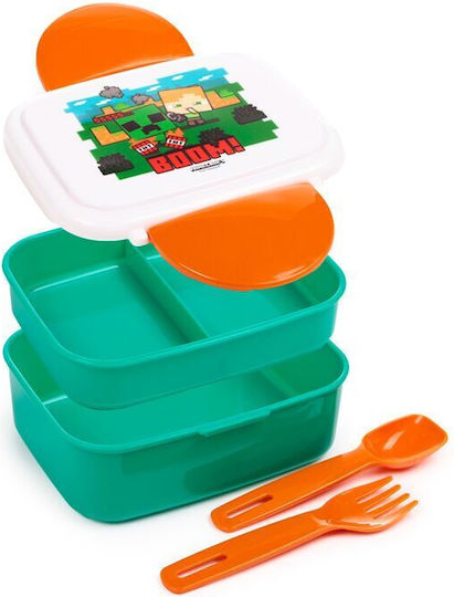 Minecraft Plastic Kids' Dinner Set Minecraft