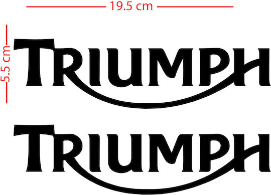 Αυτοκόλλητα Ρεζερβουάρ Triumph