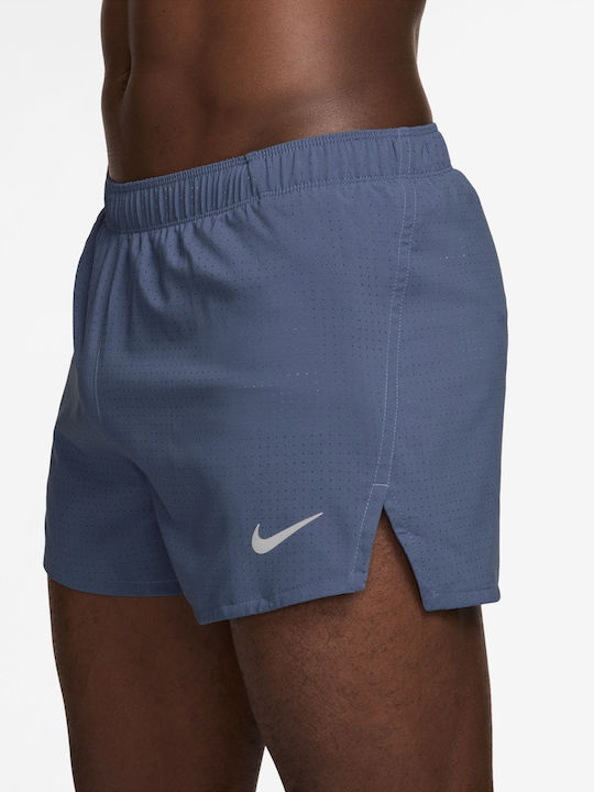 Fast Αθλητική Ανδρική Βερμούδα Dri-Fit Μπλε