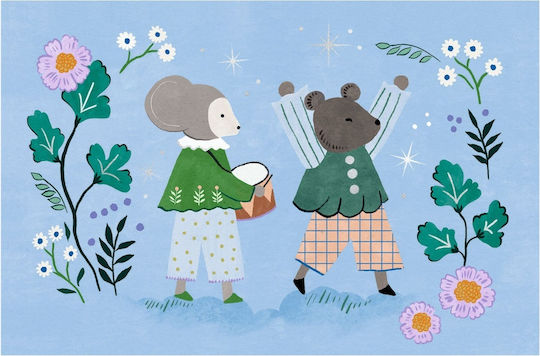 Animal Parade Invitation Set Djeco