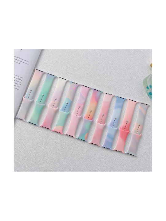 Silicone Multicolour Strap (Apple Watch 42/44/45/49mm)
