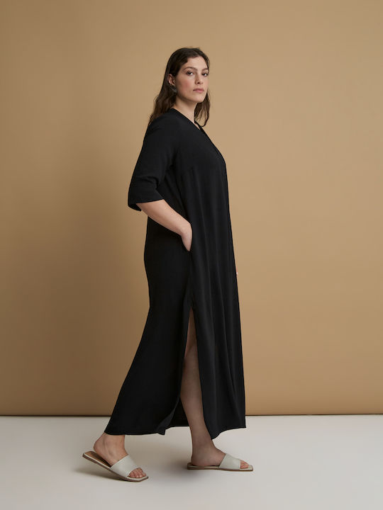 Maxi Damenkleid Schwarz