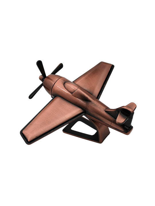 Antique Decorative Metallic Airplane 14x3x14cm