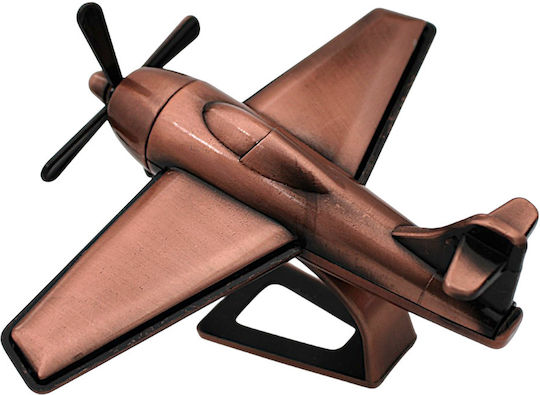 Antic Miniatură Decorativă Avion Metalic 14x3x14cm