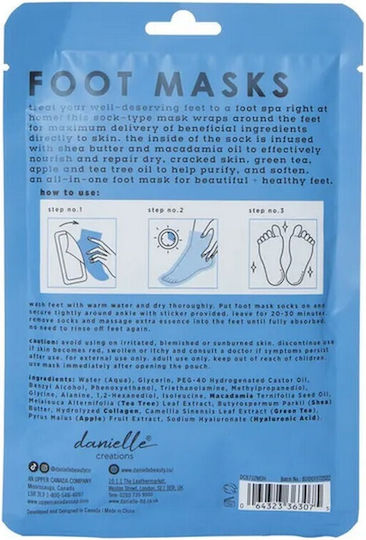 Danielle Creations Moisturizing & Restoring Mask for Legs 1 Piece