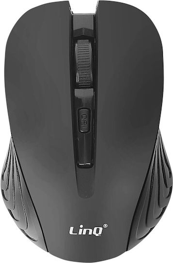 LinQ Ultra-Precise Безжична Мишка Черна