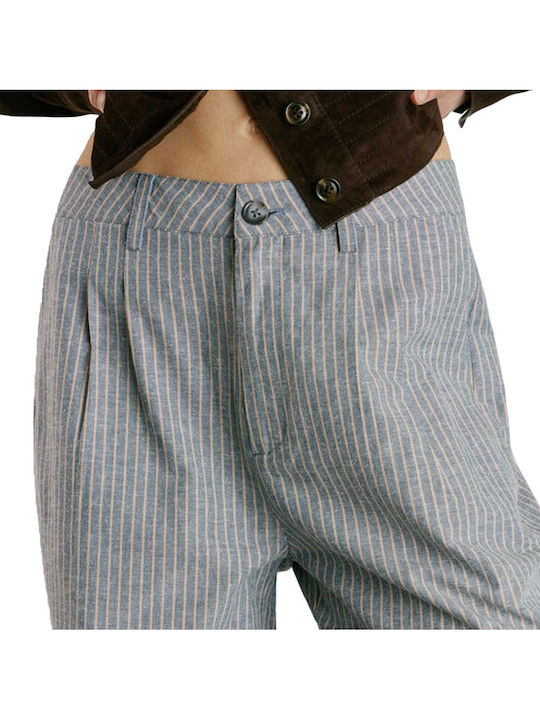 Women's Fabric Trousers Multi