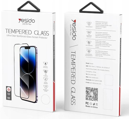 Yesido 5D Tempered Glass (Galaxy M34)