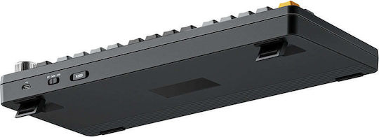 Machenike K600-B82W Wireless Gaming Mechanical Keyboard 75% with GR Silver Switches and RGB Lighting English US