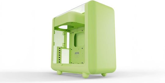HYTE X50 Gaming Middle Tower Carcasă PC cu Deschidere Laterală Matcha