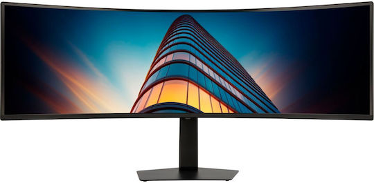 Samsung ViewFinity S9 S95UF Ultrawide VA HDR Gebogen Monitor 49" 5120x1440 mit Reaktionszeit 5ms GTG