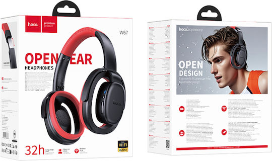 Hoco W67 Безжични Bluetooth Over Ear Слушалки Черни