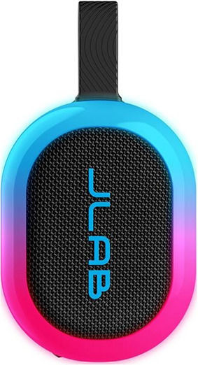 Jlab Pop Party Ηχείο Bluetooth 3W με Διάρκεια Μπαταρίας έως 6 ώρες Μαύρο