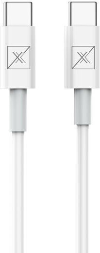 Maxximus USB 2.0 Kabel USB-C männlich - USB-C 20W PD Weiß 1m 200-109-732