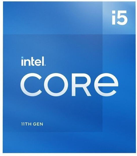 Intel Core i5-11400 2.6GHz Επεξεργαστής 6 Πυρήνων για Socket 1200 Tray