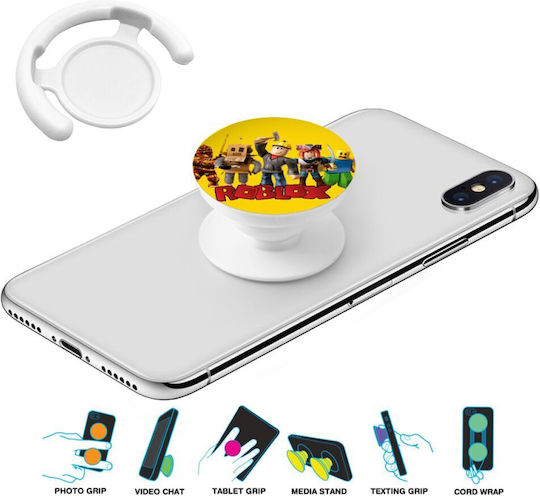 Roblox Squad Pop-Sockets Weißer Handyhalter Stand Weißer Handyhalterung Für Das Handgelenk