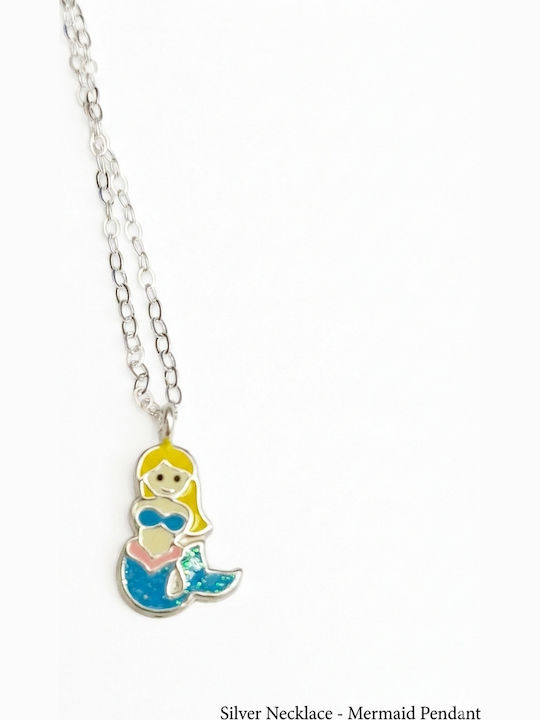 Set With Necklace Earrings & Pendant Made Of Silver