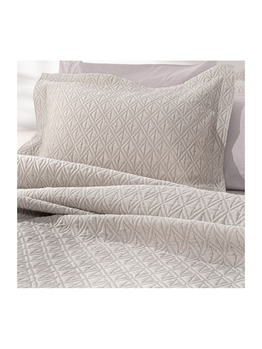 Guy Laroche Oasis Piqué Bettdecke Übergröße 245x260cm Linen