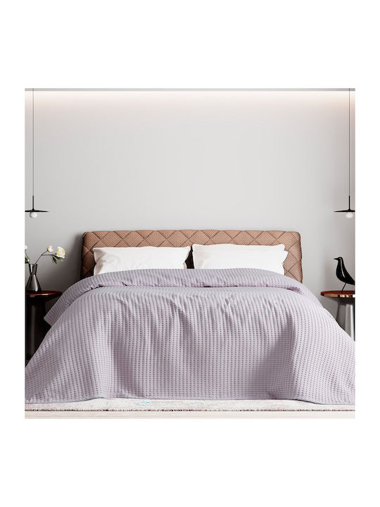 Beauty Home Одеяло Пике Едно 170x240см Лилаво 1990ПИМО-lilac