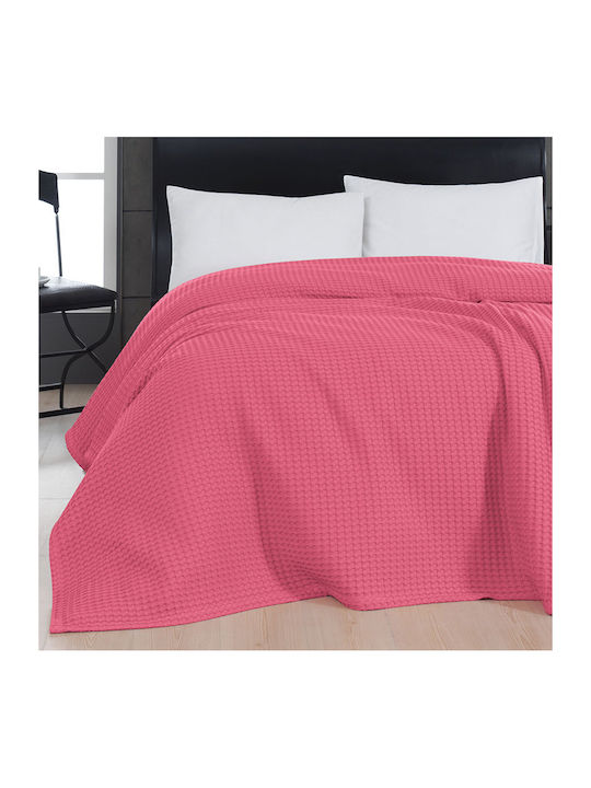 Beauty Home Piqué Decke Übergröße 230x240cm Fuchsie 1990PIYUD-fuchsia
