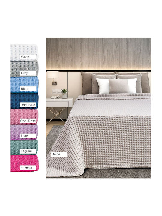 Adam Home Pique Blanket Queen 220x240cm Lilac