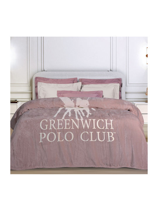 Greenwich Polo Club 3491 Fleece Single Blanket 160x220cm Nude