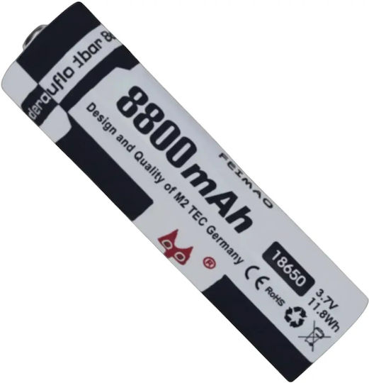 Rechargable Battery 18650 8800mAh 3.7V 1pcs