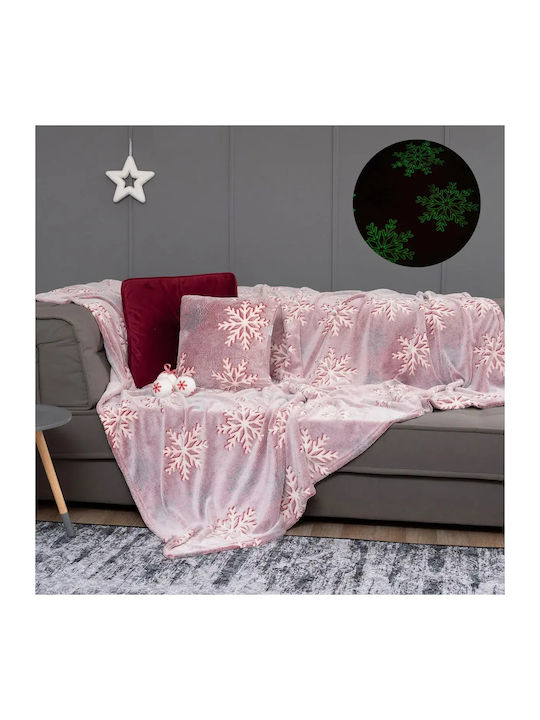Palamaiki Lucius Fleece Blanket Super King 220x240cm Red