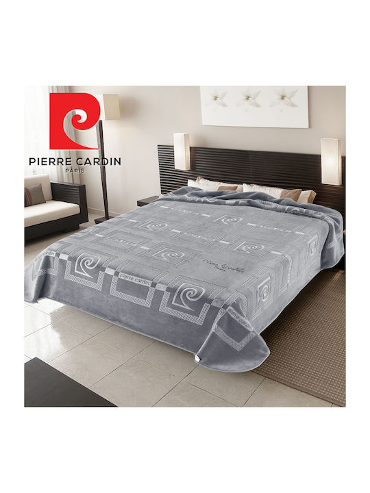 Pierre Cardin Nancy 657 Κουβέρτα Ισπανίας Βελουτέ Υπέρδιπλη 220x240εκ.