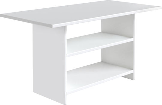 Central Coffee Table Dallas White Central Coffee Table Dallas White