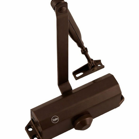 Yale Door Closer for Doors up to 85cm and 60kg Silver