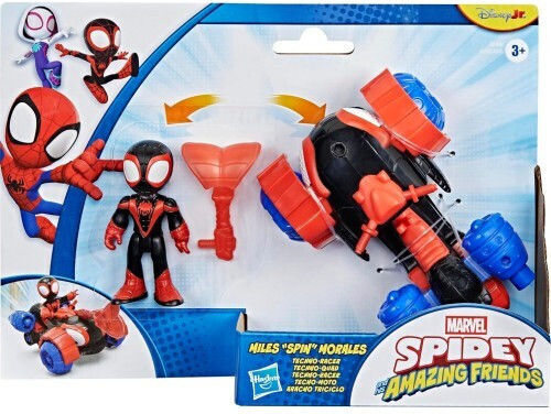 Action Figure Spidey His Amazing Friends Miles for 3+ Years 7cm