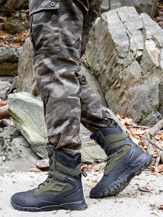 Marwells Männer Wanderschuhe Wasserdichte Grüne