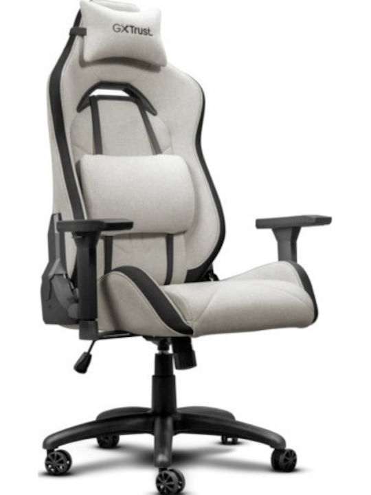 Trust GXT 723B Ruya Fabric Gaming Chair With Adjustable Beige Arms