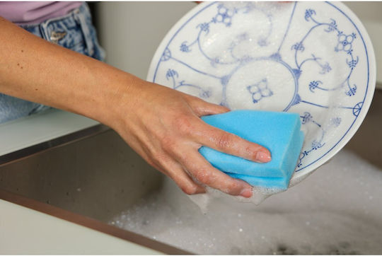 Valma Set Kitchen Sponges Blue 9 Pieces Scrub Sponges 3202100