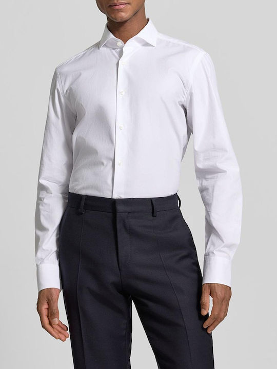 Boss Cotton Shirt White