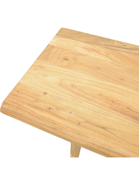 Mende Consolă din Lemn Masiv Natural M110xL50xÎ76cm