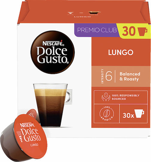 Nescafe Kapseln Espresso Kompatibel mit Maschine Dolce Gusto 30Mützen