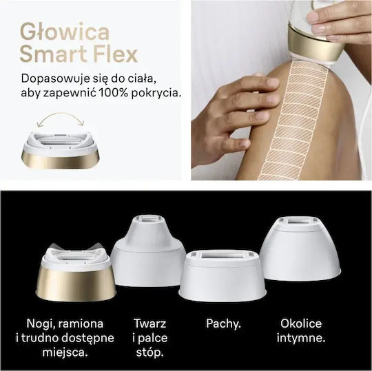 Braun Αποτριχωτική Μηχανή IPL για Πρόσωπο, Σώμα & Μπικίνι PL5412