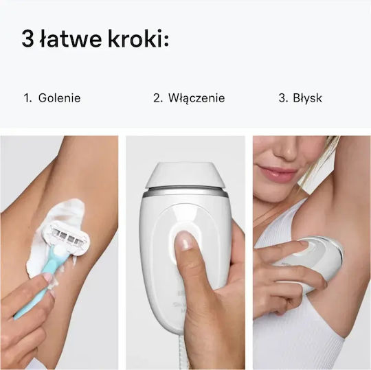 Braun Апарат За Епилация IPL За Лице Тяло И Бикини PL1115